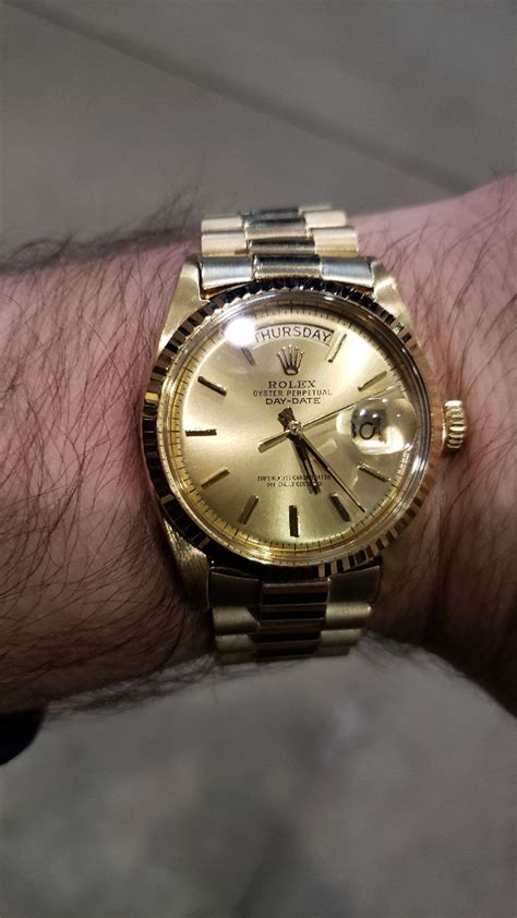 rolex armband ref.8385|daydate 8385 gold bracelet review.